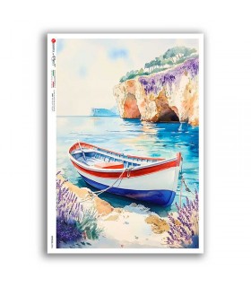 VEHICLES-0086. Carta di riso veicoli per decoupage.