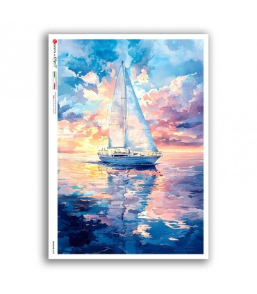 VEHICLES-0088. Carta di riso veicoli per decoupage.