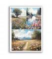 VIEWS-0233. Papel de Arroz paisajes para decoupage.