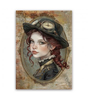 Steampunk Age - Colecciones de papel de arroz para decoupage
