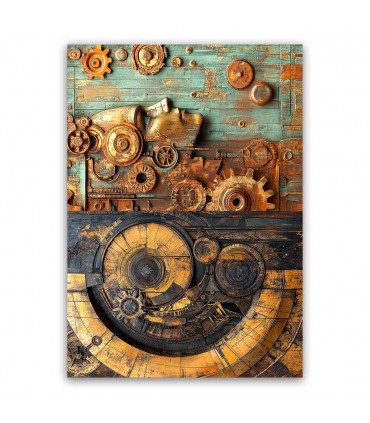 Steampunk Age - Collezioni di Carta di Riso per decoupage