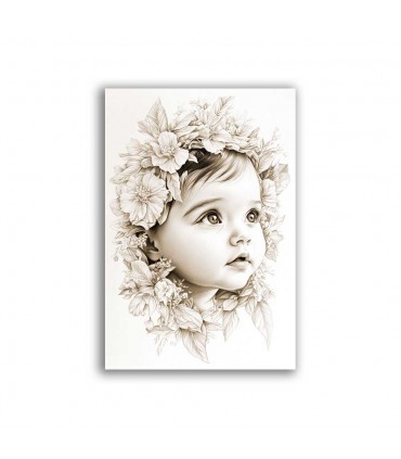 GF-BABY-032. Carta di riso grande formato