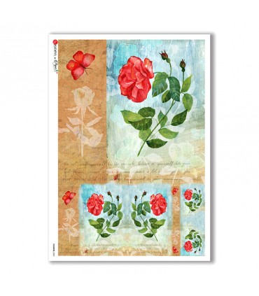 Carta Di Riso Decoupage 