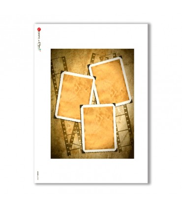 ALBUM-L-0058. Carta di riso album per decoupage.