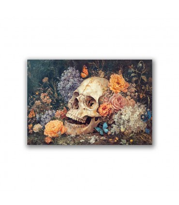 GF-SKULLS-042. Rice paper large format