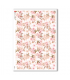 FLOWERS-0207. Carta di riso fiori per decoupage.