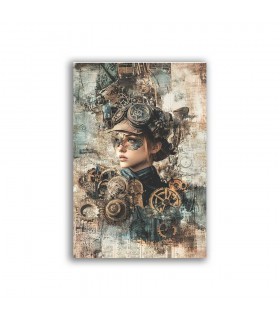 GF-STEAMPUNK-004. Rice paper large format