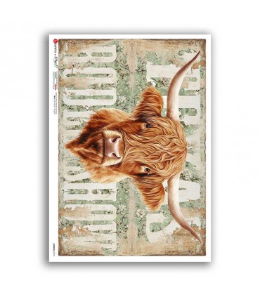 ANIMALS-0275. Animals Rice Paper for decoupage.