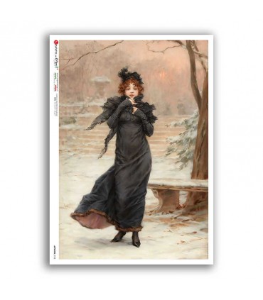 ARTWORK-0153. Artwork Rice Paper for decoupage.