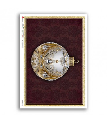 CHRISTMAS-0391. Papel de Arroz victoriano Navidad para decoupage.