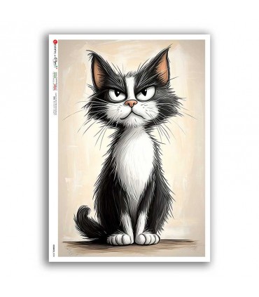 COMICS-0058. Carta di riso fumetti per decoupage.