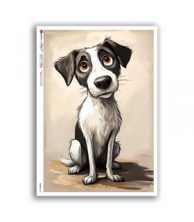 COMICS-0059. Carta di riso fumetti per decoupage.