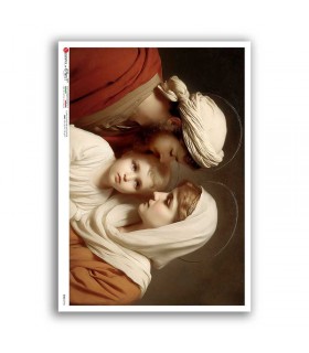 CULT-0196. Carta di riso sacra per decoupage.