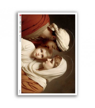 CULT-0196. Carta di riso sacra per decoupage.