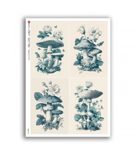 FOOD-0180. Carta di riso cucina per decoupage.