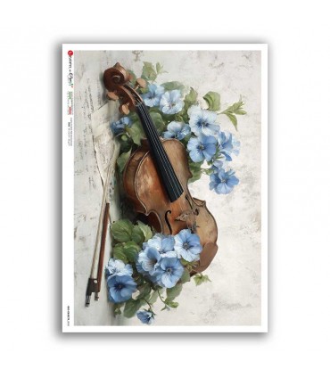 OLD OBJECTS-0050. Carta di riso oggetti vintage per decoupage.