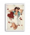 PINUP-0056. Pin-Up Rice Paper for decoupage.
