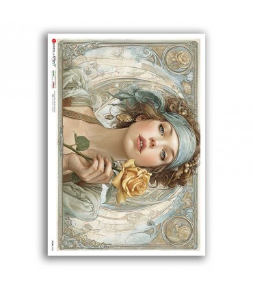 SCENE-0228. Pictorial Rice Paper for decoupage.