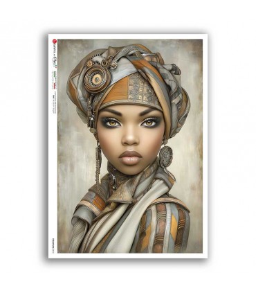 STEAMPUNK-0012. Punk Rice Paper for decoupage.