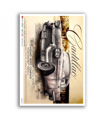 VEHICLES-0089. Carta di riso veicoli per decoupage.
