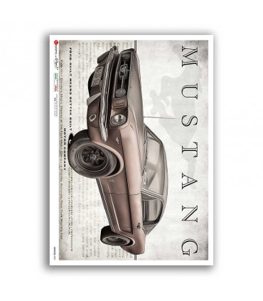 VEHICLES-0090. Carta di riso veicoli per decoupage.