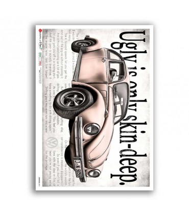VEHICLES-0091. Carta di riso veicoli per decoupage.