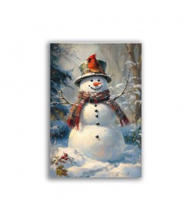 GF-NAVIDAD-028. Papel de arroz de gran tamaño