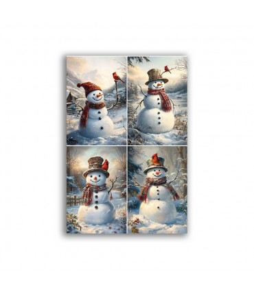 GF-CHRISTMAS-029. Rice paper large format