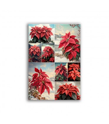 GF-NAVIDAD-037. Papel de arroz de gran tamaño