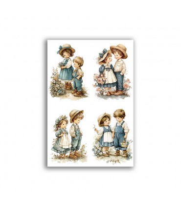 GF-COUNTRY-031. Carta di riso grande formato