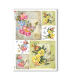 FLOWERS-0225. Carta di riso fiori per decoupage.