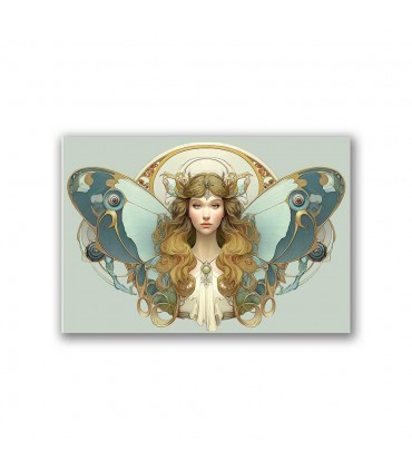 GF-ART NOUVEAU-055. Papel de arroz de gran tamaño