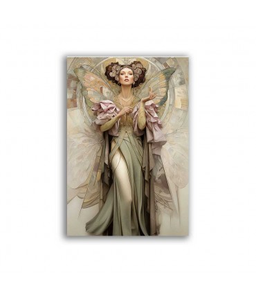 GF-ART NOUVEAU-057. Carta di riso grande formato