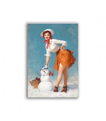 GF-PIN-UP-030. Carta di riso grande formato