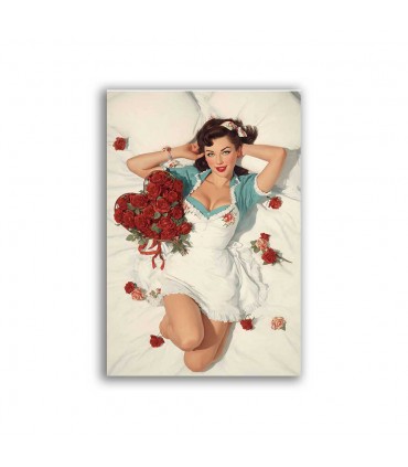 GF-PIN-UP-032. Papel de arroz de gran tamaño