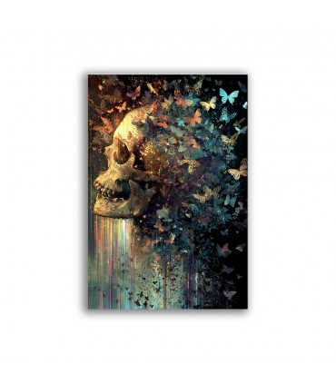 GF-CALAVERAS-043. Papel de arroz de gran tamaño