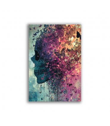 GF-SKULLS-044. Rice paper large format