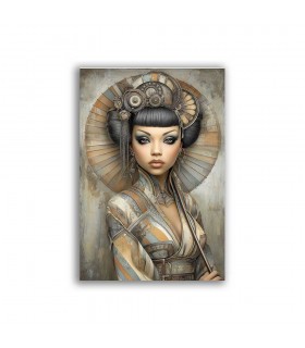 GF-STEAMPUNK-011. Rice paper large format