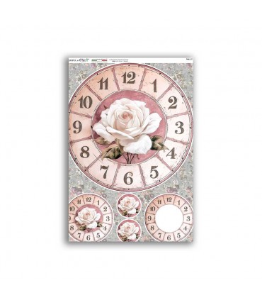 GF-RELOJES-051. Papel de arroz de gran tamaño