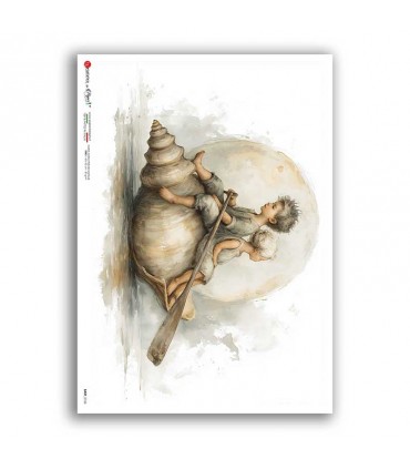 BABY-0126. Carta di riso bambini per decoupage.