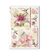FLOWERS-0232. Carta di riso fiori per decoupage.