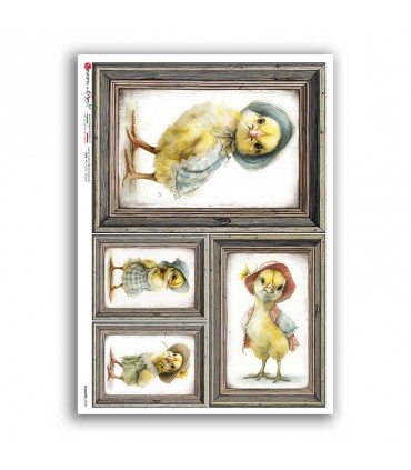 COUNTRY-0099. Country Rice Paper for decoupage.