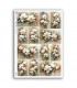 FLOWERS-0469. Papel de Arroz flores para decoupage.