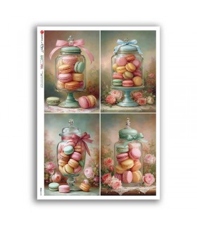 FOOD-0183. Carta di riso cucina per decoupage.