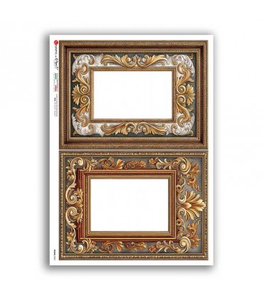 FRAME-0024. Rice Paper frame for decoupage.