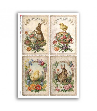 HOLIDAY-0175. Holiday Rice Paper for decoupage.