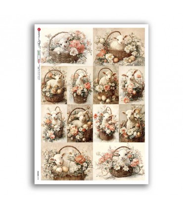 HOLIDAY-0178. Holiday Rice Paper for decoupage.