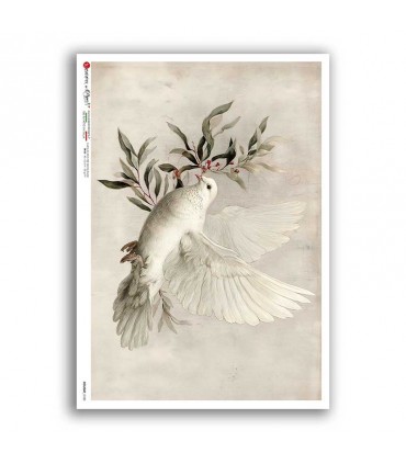 HOLIDAY-0180. Holiday Rice Paper for decoupage.