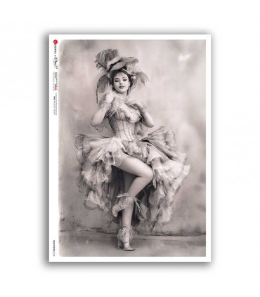 OLD-PHOTOS-0132. Victorian Rice Paper for decoupage.