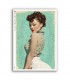 PINUP-0057. Carta di riso pin-up per decoupage.